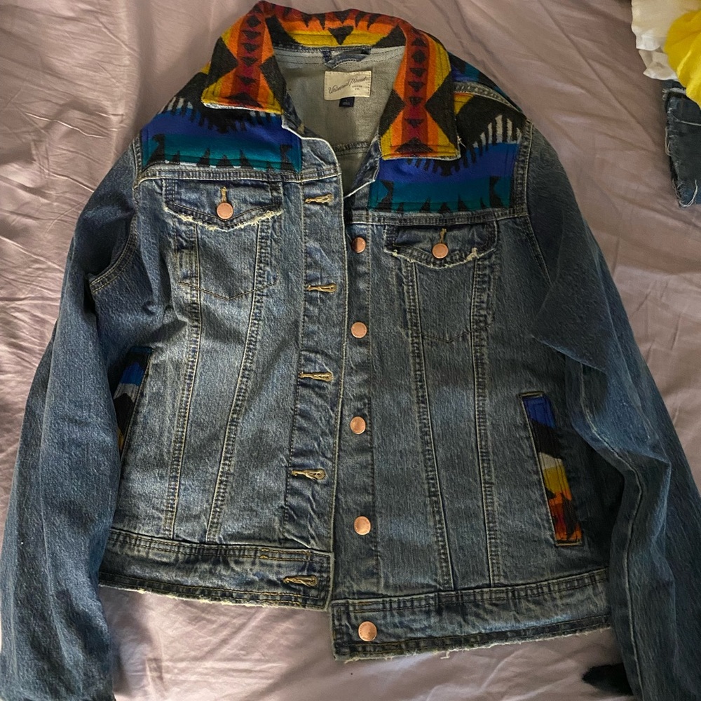Beautiful new Pendleton custom denim jacket